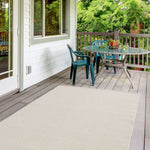 Ecology Outdoor Rug Cream | 500c - Bargainia.com - 