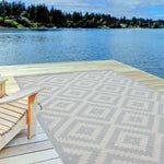 Ecology Outdoor Rug Grey | 100g - Bargainia.com - 