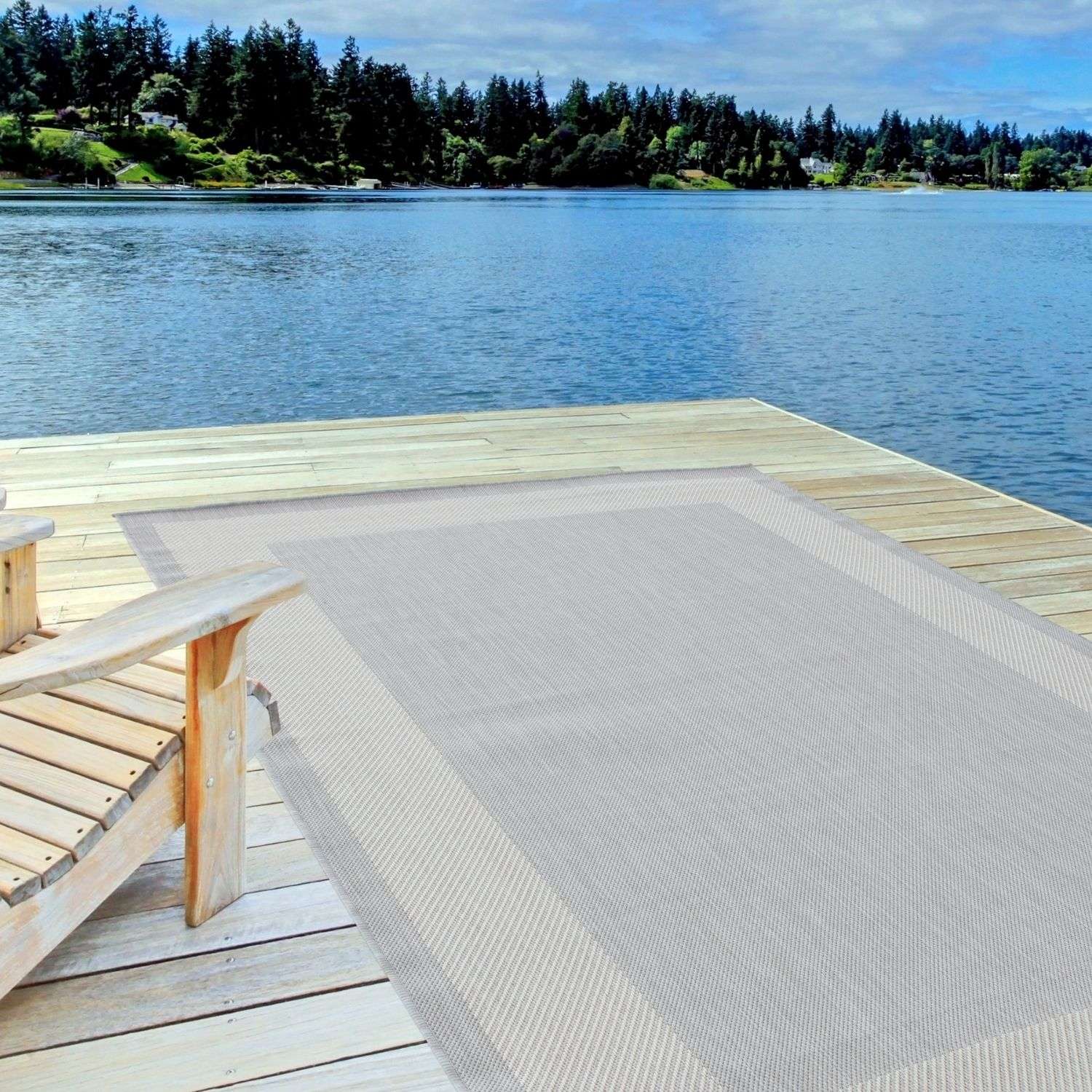 Ecology Outdoor Rug Grey | 200g - Bargainia.com - 5056584500073 - 2578