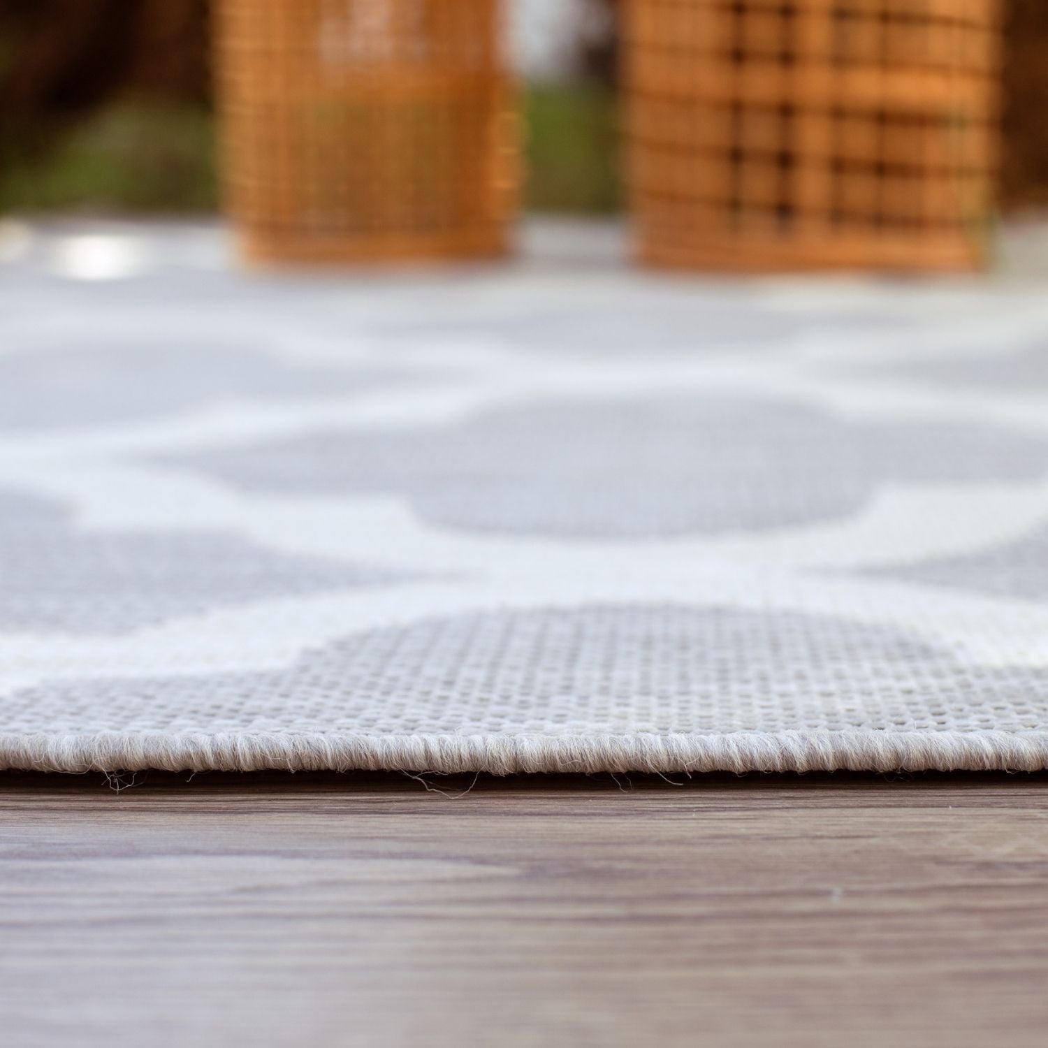 Ecology Outdoor Rug Grey | 400g - Bargainia.com - 