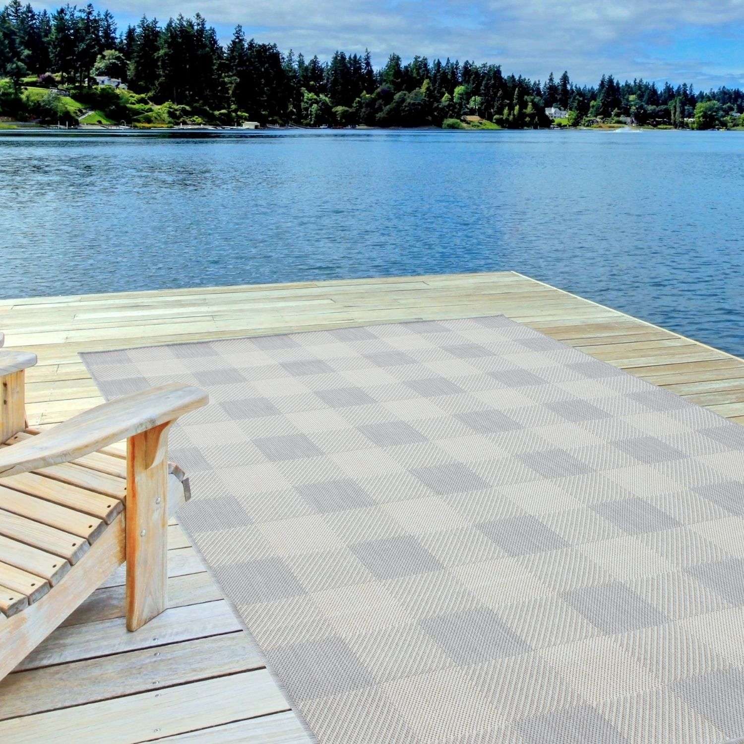 Ecology Outdoor Rug Grey | 700GR - Bargainia.com - 