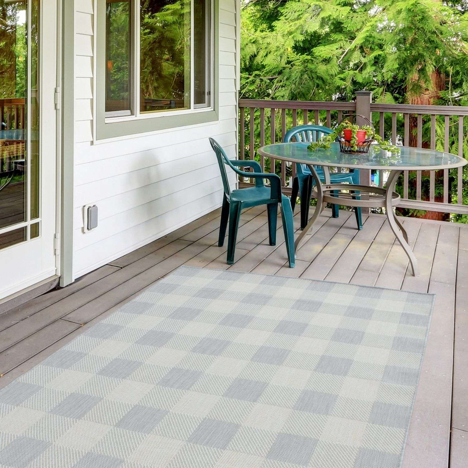 Ecology Outdoor Rug Grey | 700GR - Bargainia.com - 5056584500318 - 3058