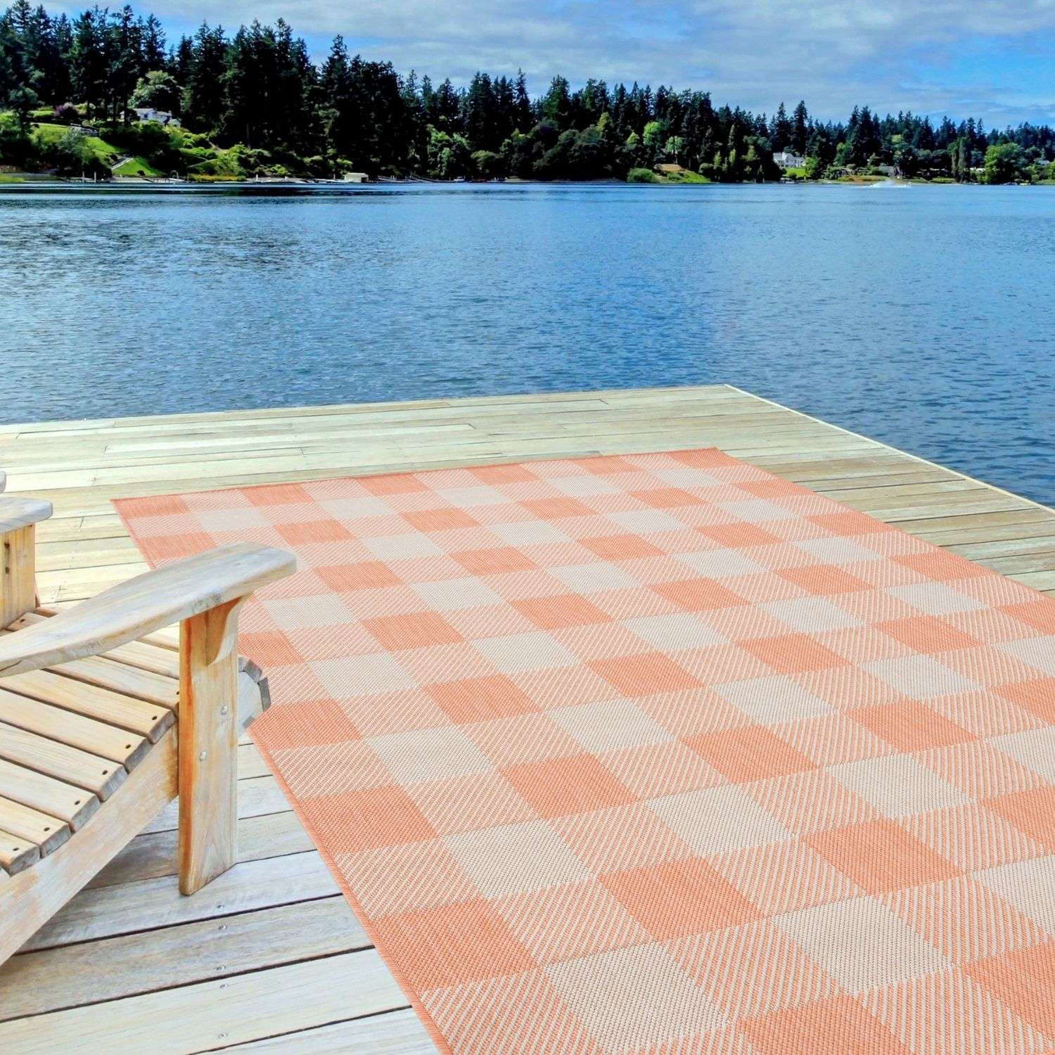 Ecology Outdoor Rug Orange | 700OR - Bargainia.com - 