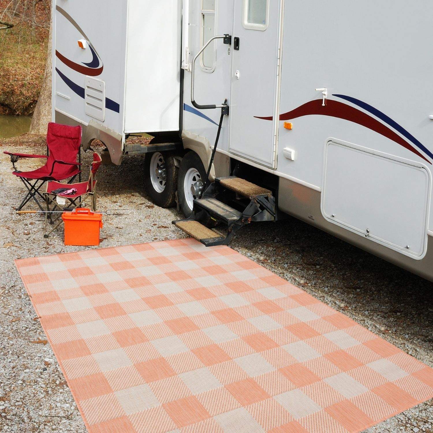 Ecology Outdoor Rug Orange | 700OR - Bargainia.com - 