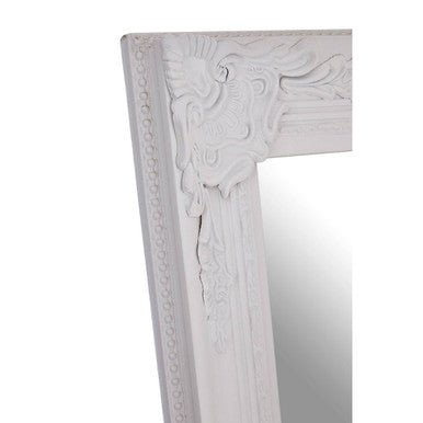 Elizabeth White Floor Standing Mirror - Bargainia.com - 5018705388595