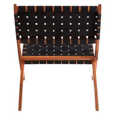 Emilio Black Woven Chair - Bargainia.com - 5018705440996