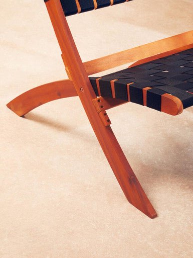 Emilio Black Woven Chair - Bargainia.com - 5018705440996