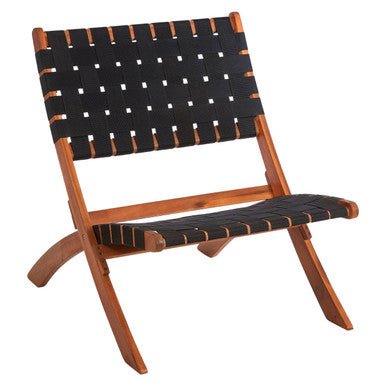 Emilio Black Woven Chair - Bargainia.com - 5018705440996