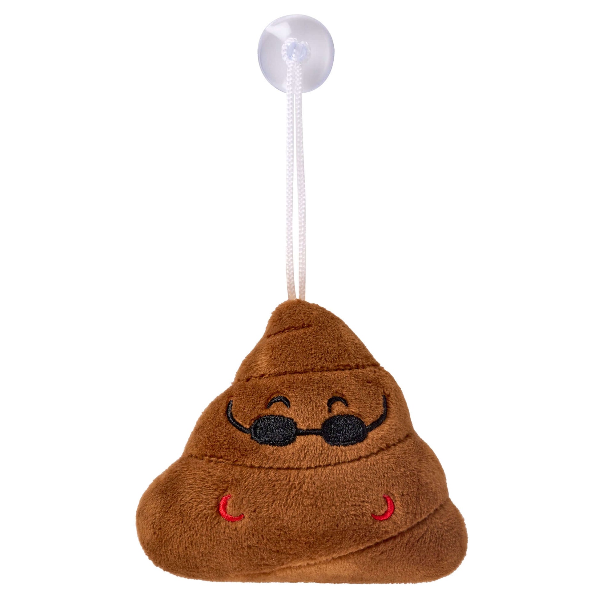 Emoji Plush Suction Cup Car Hangers - Assorted Clearance