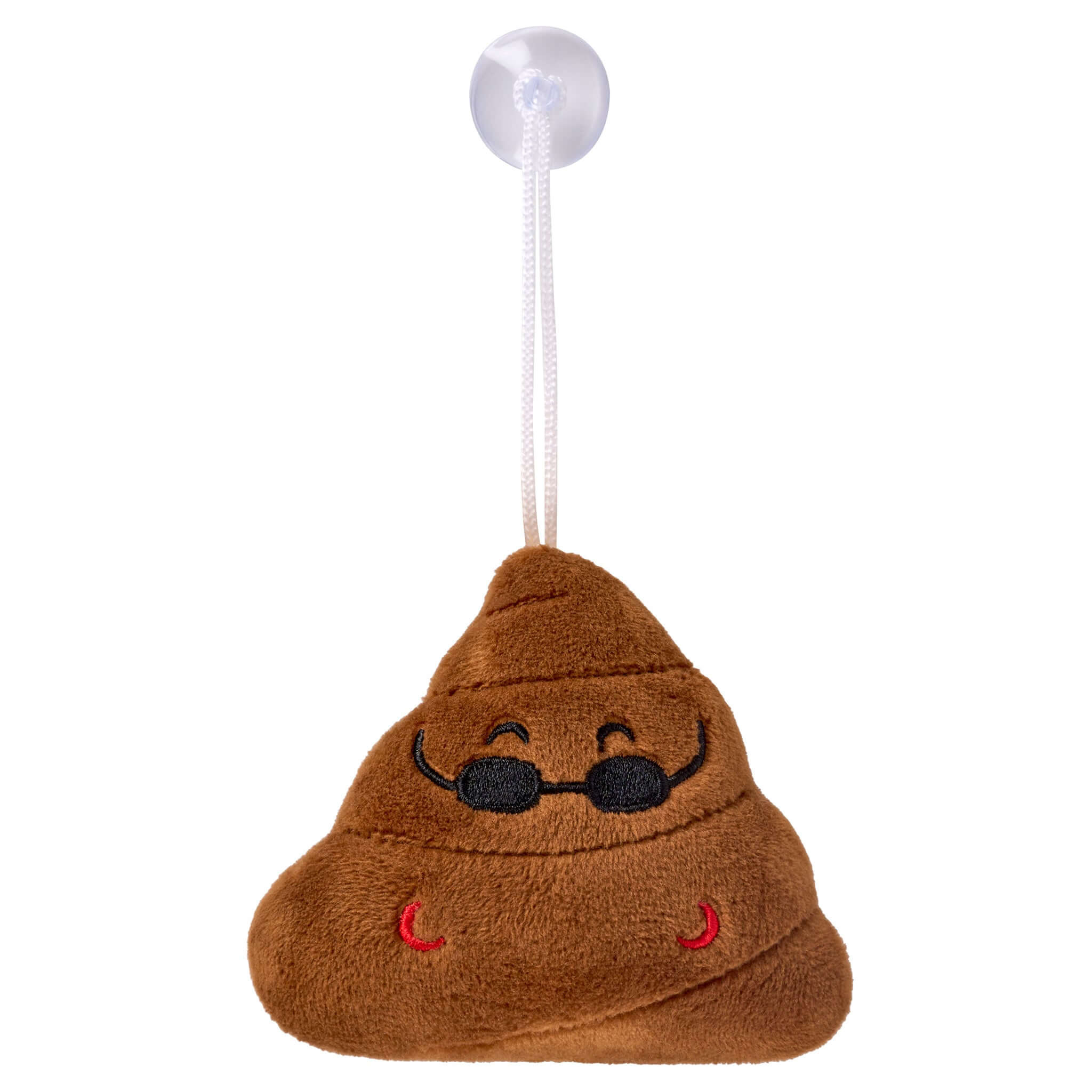 Emoji Plush Suction Cup Car Hangers - Assorted Clearance