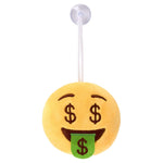 Emoji Plush Suction Cup Car Hangers - Assorted - Bargainia.com - 