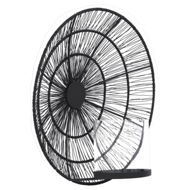 Enzo Black Wire Wall Sconce - Bargainia.com - 5018705503851