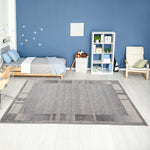 Ephesus Grey Cream Rug | 7438GC - Bargainia.com - 