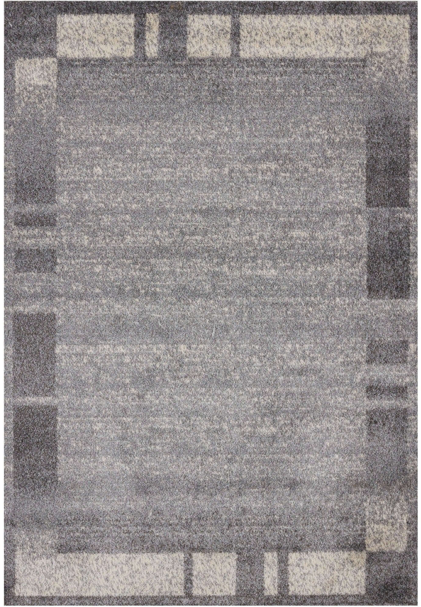 Ephesus Grey Cream Rug | 7438GC - Bargainia.com - 