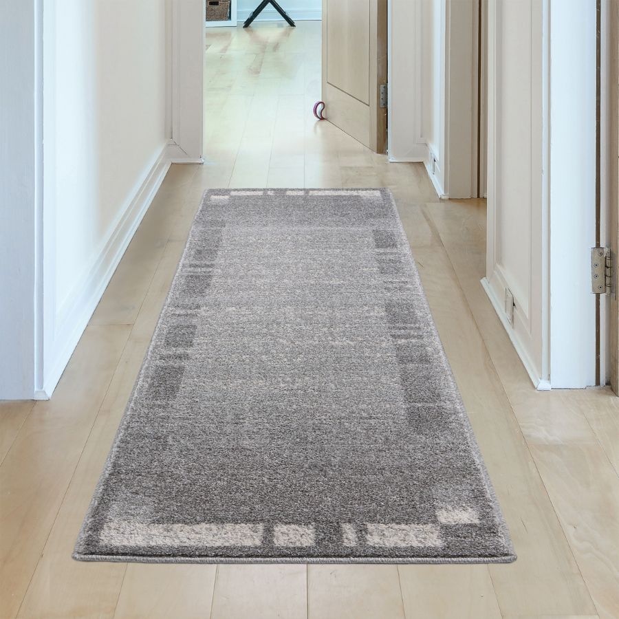 Ephesus Grey Cream Rug | 7438GC - Bargainia.com - 