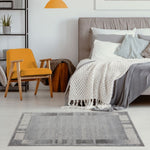 Ephesus Grey Cream Rug | 7438GC - Bargainia.com - 