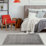 Ephesus Modern Grey Rugs | 7437G - Bargainia.com - 