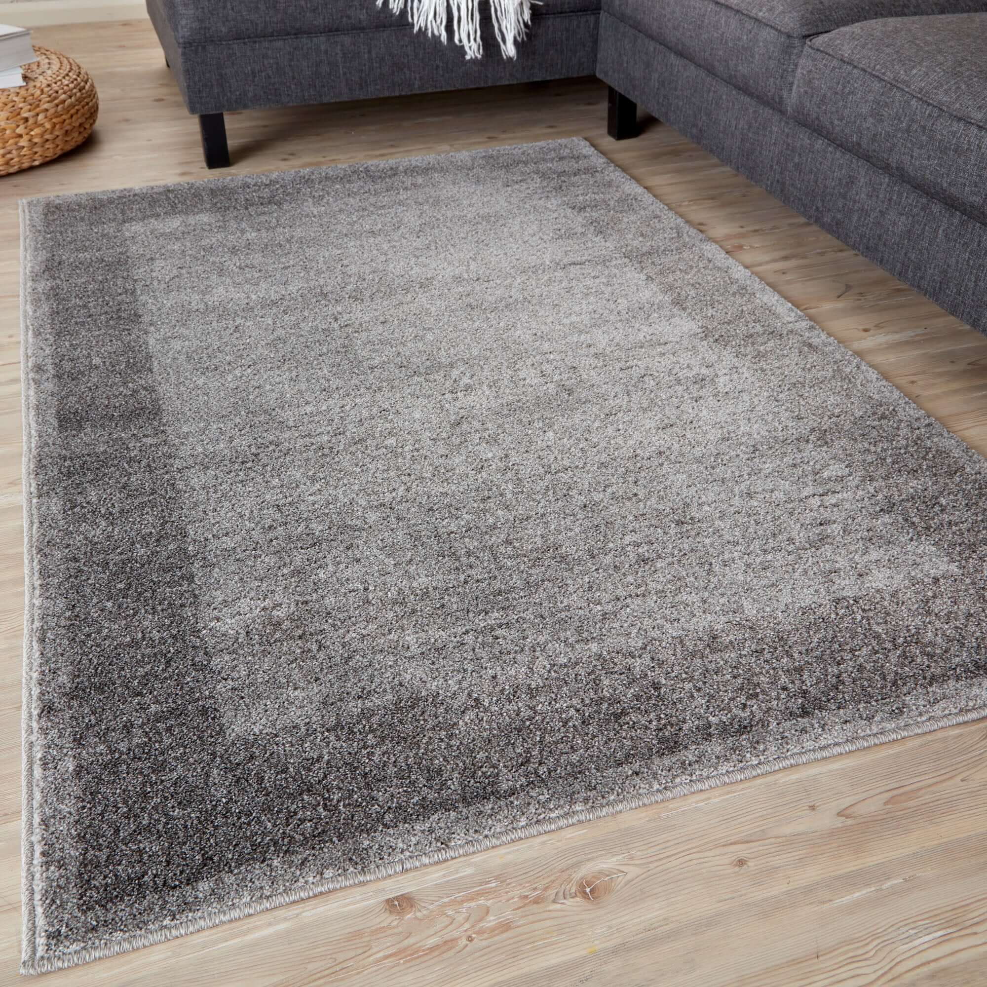 Ephesus Modern Grey Rugs | 7437G - Bargainia.com - 