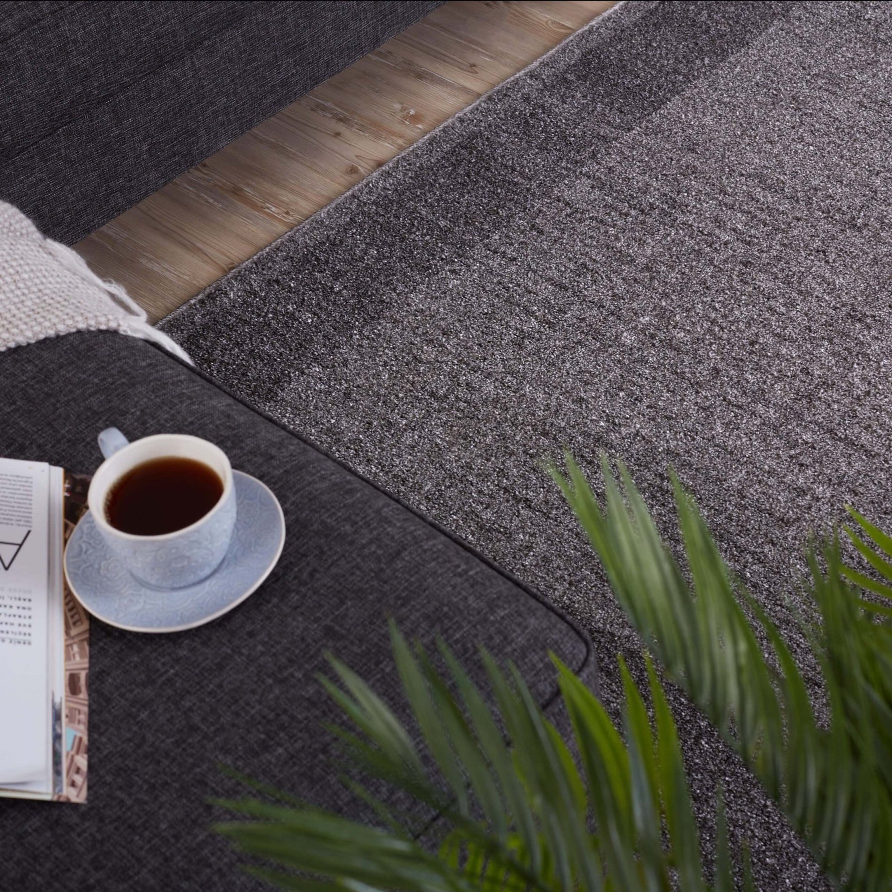 Ephesus Modern Grey Rugs | 7437G - Bargainia.com - 