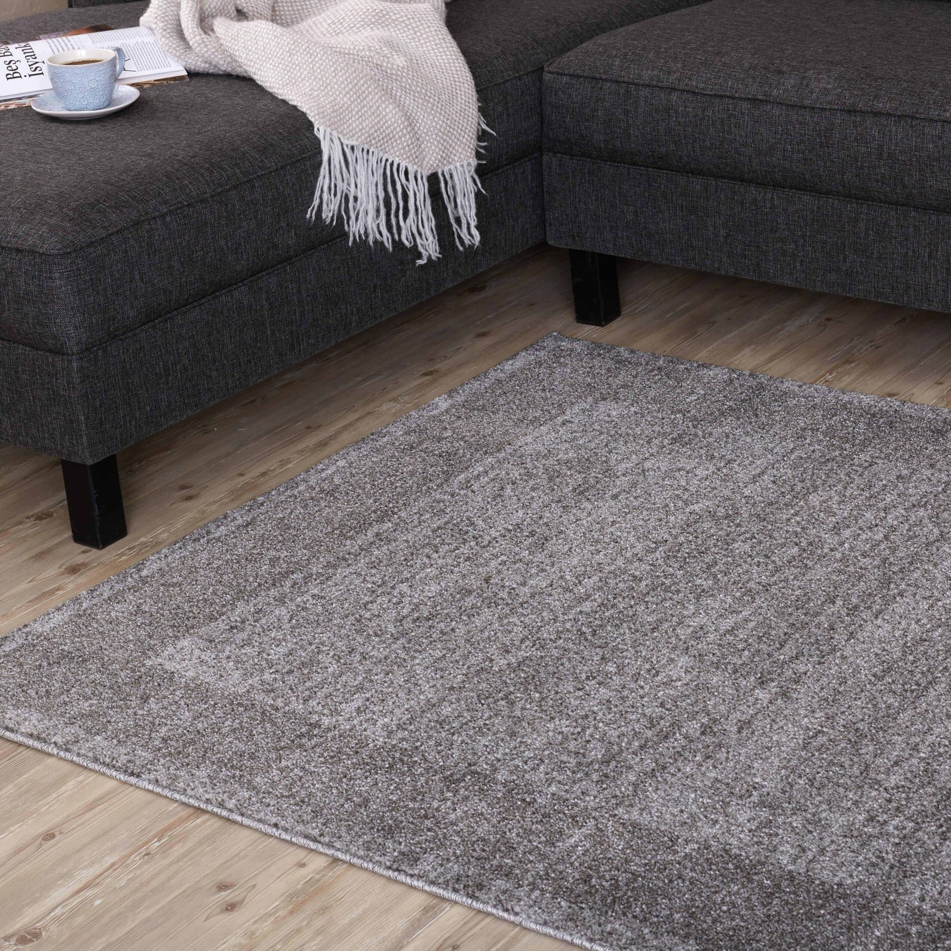 Ephesus Modern Grey Rugs | 7437G - Bargainia.com - 5060912235384 - 47273-uk