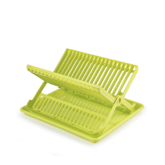 Dish Drainer With Tray And Drip Tray - Assorted Colours-8414926111825-Bargainia.com