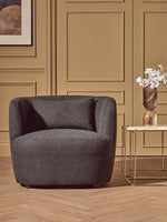 Esma Small Amber and Brown Glass Vase - Bargainia.com - 5018705969336