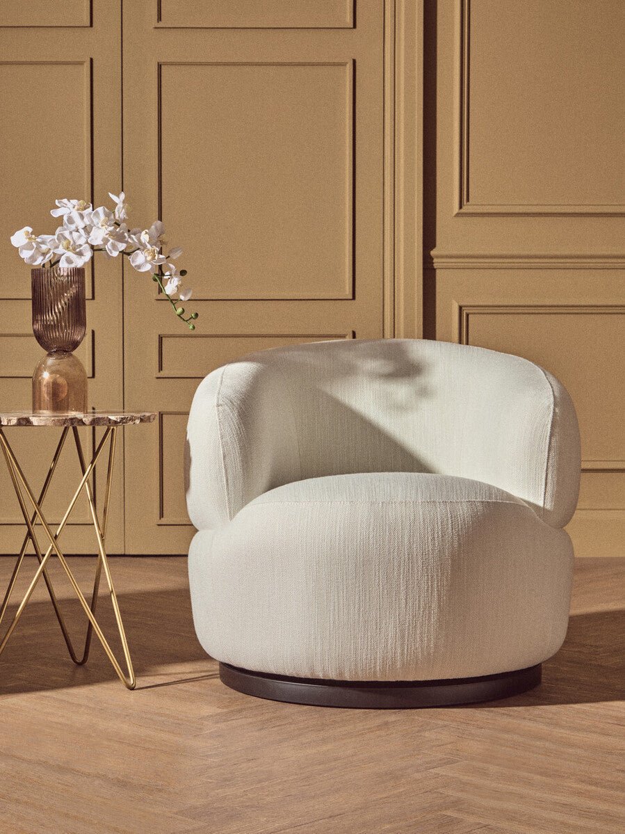 Esma Small Amber and Brown Glass Vase - Bargainia.com - 5018705969336