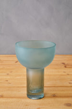 Esma Small Light Blue Glass Vase - Bargainia.com - 5018705969343