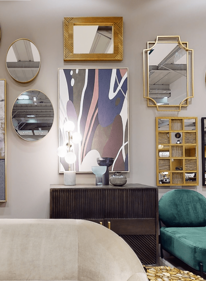 Esma Small Light Blue Glass Vase - Bargainia.com - 5018705969343