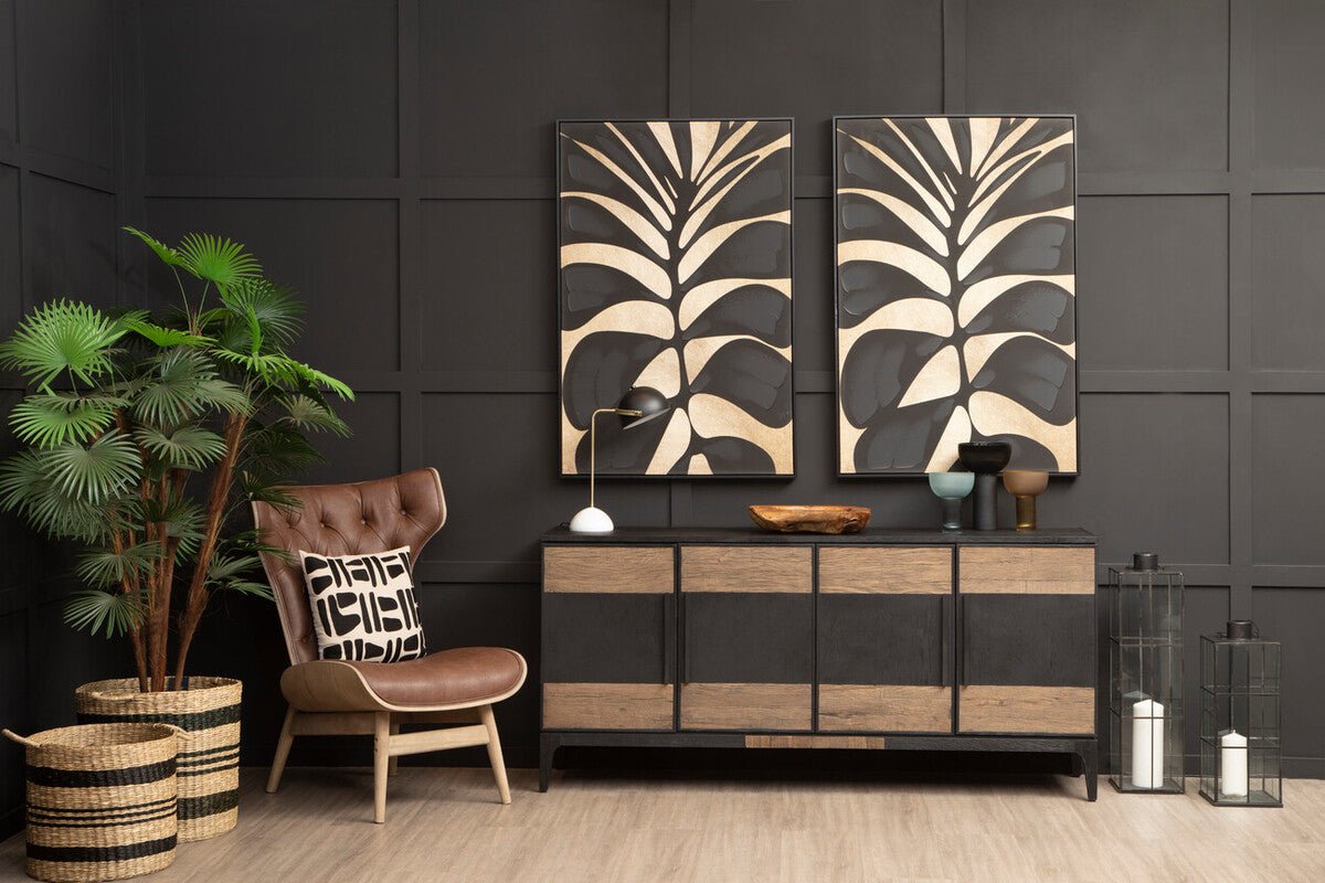 Esma Small Light Blue Glass Vase - Bargainia.com - 5018705969343