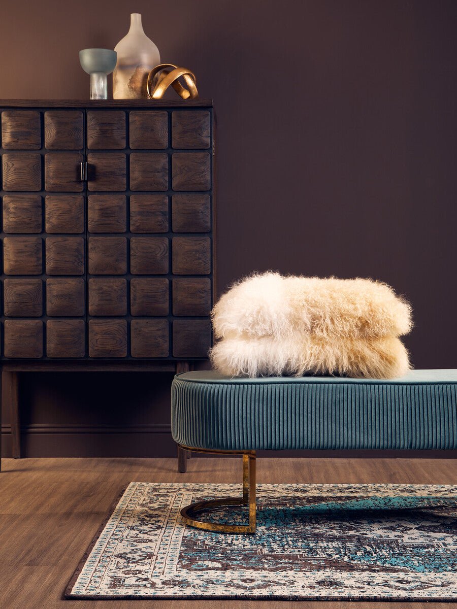 Esma Small Light Blue Glass Vase - Bargainia.com - 5018705969343