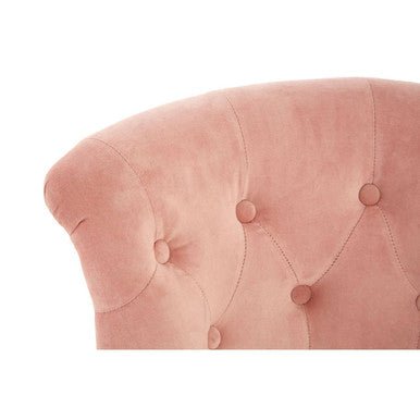 Estelle Pink Velvet Kids Chair - Bargainia.com - 5018705410746
