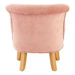 Estelle Pink Velvet Kids Chair - Bargainia.com - 5018705410746