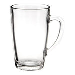 Euri Clear Tall Glass Mugs Set Of 4 - Bargainia.com - 5018705374260