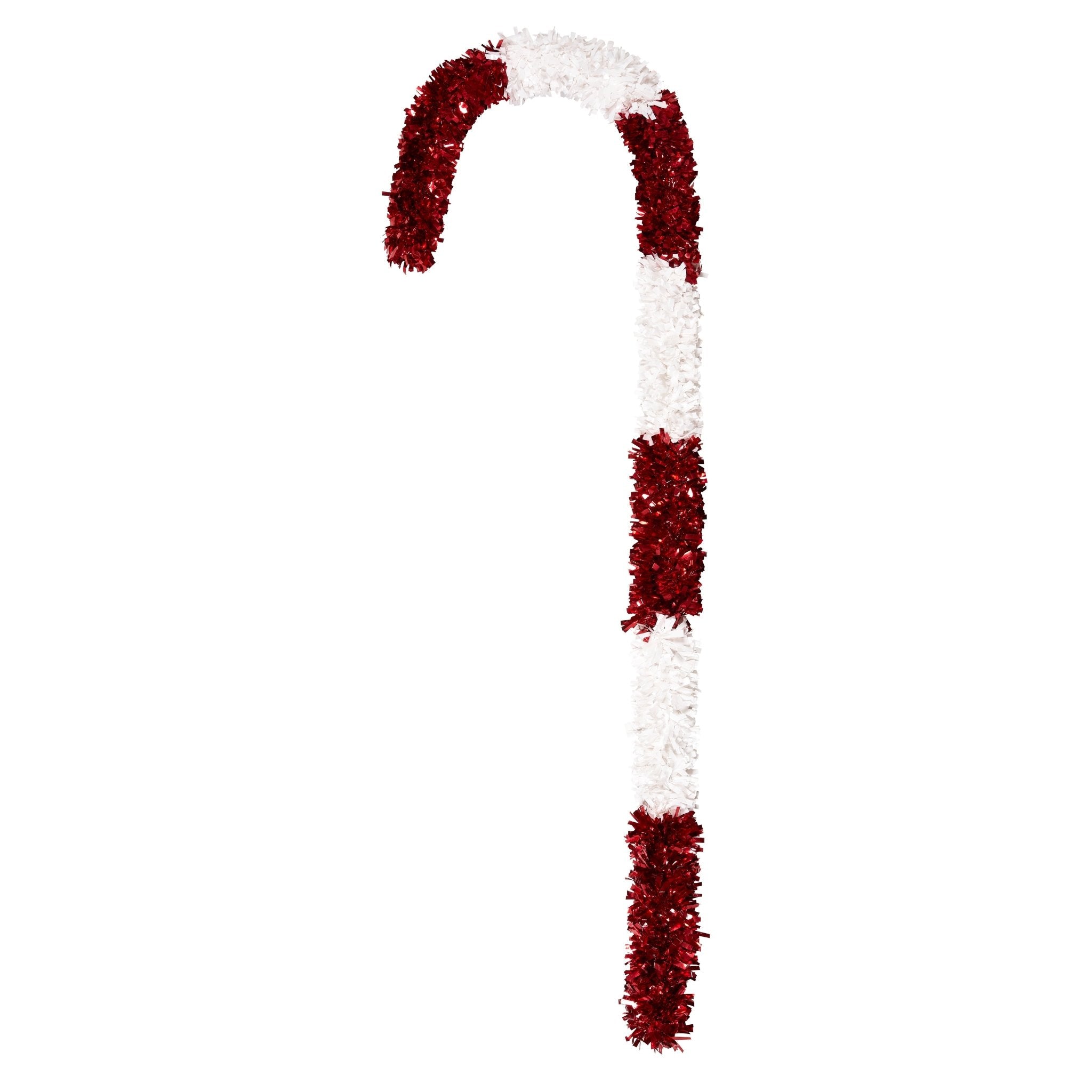 Extra Large Candy Cane Tinsel Christmas Decoration - 50"/120cm - Bargainia.com - 5050565492401 - PMS-516053