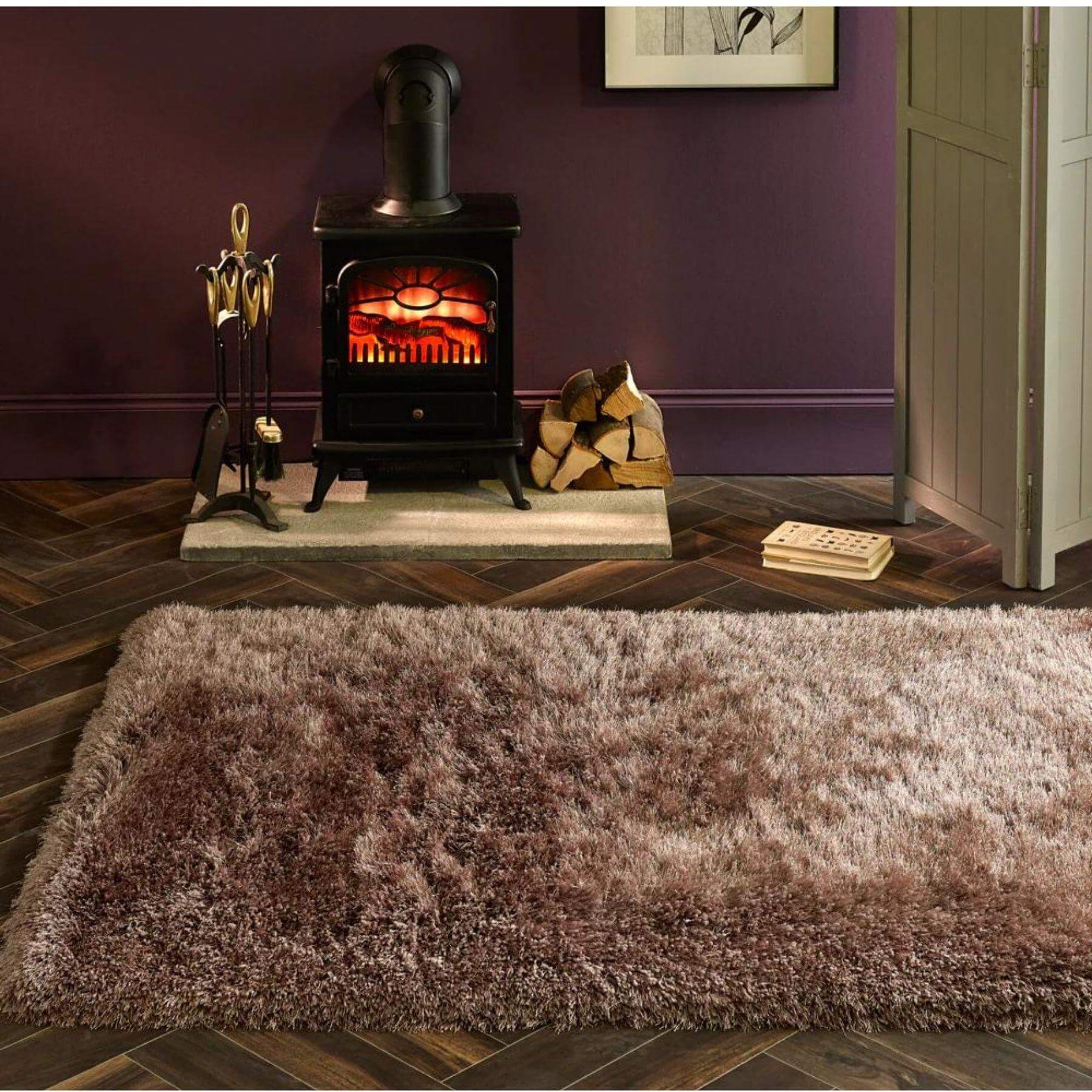 Extravagance Mink Shaggy Rug - Bargainia.com - 5026134527515 - EXTRAV_MINKXX_080X150