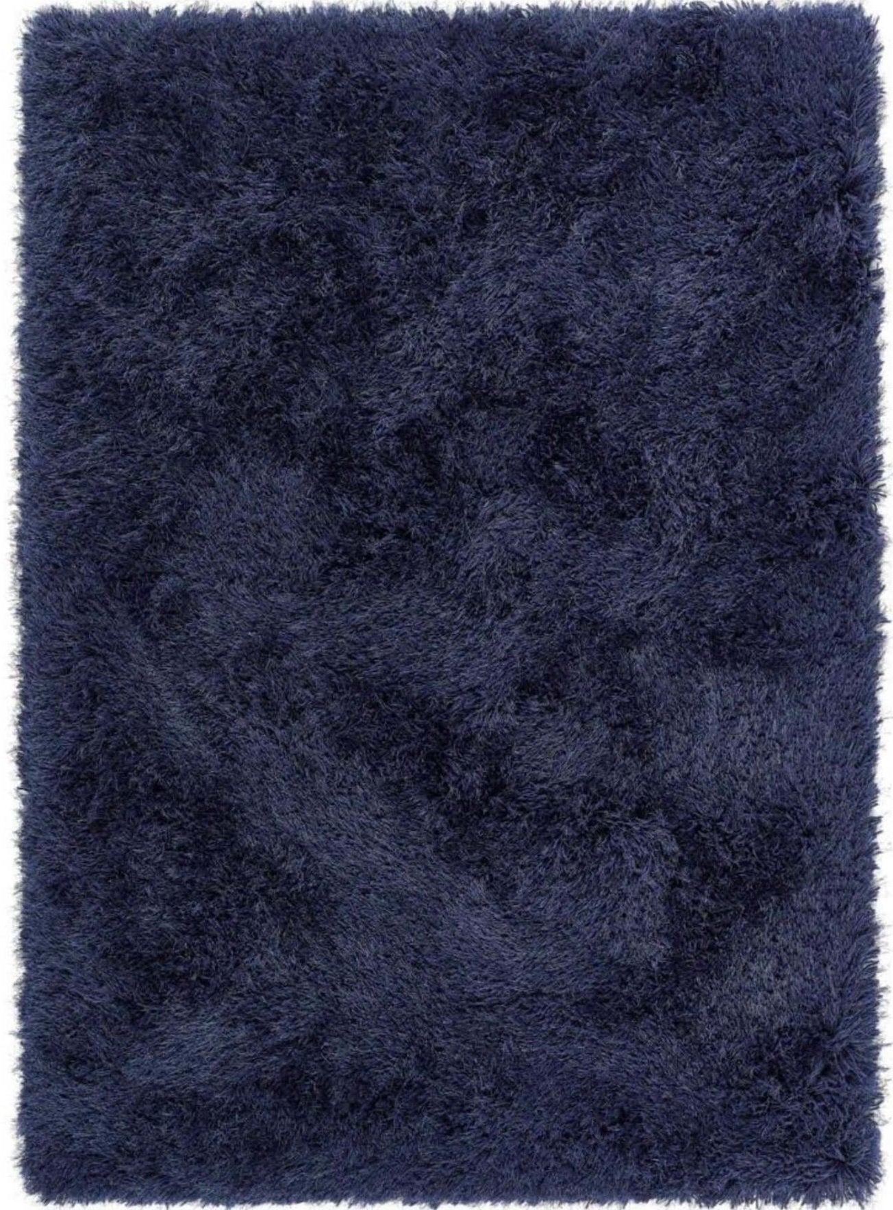 Extravagance Navy Shaggy Rug - Bargainia.com - 