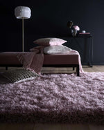 Extravagance Rose Shaggy Rug - Bargainia.com - 