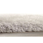 Extravagance Silver Grey Shaggy Rug - Bargainia.com - 