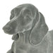 Dachshund Figurine - Grey Velvet - Lying-5010792476568-Bargainia.com