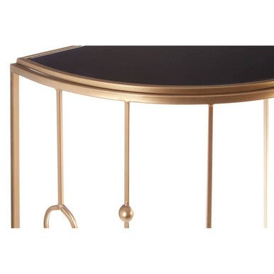 Faiza Set of 2 Art Deco Console Tables - Bargainia.com - 5018705409719