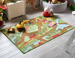 Farm Play Mat Nursery Play Room Non Slip Rug - Bargainia.com - 5056150233596