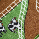 Farm Play Mat Nursery Play Room Non Slip Rug - Bargainia.com - 5056150233596