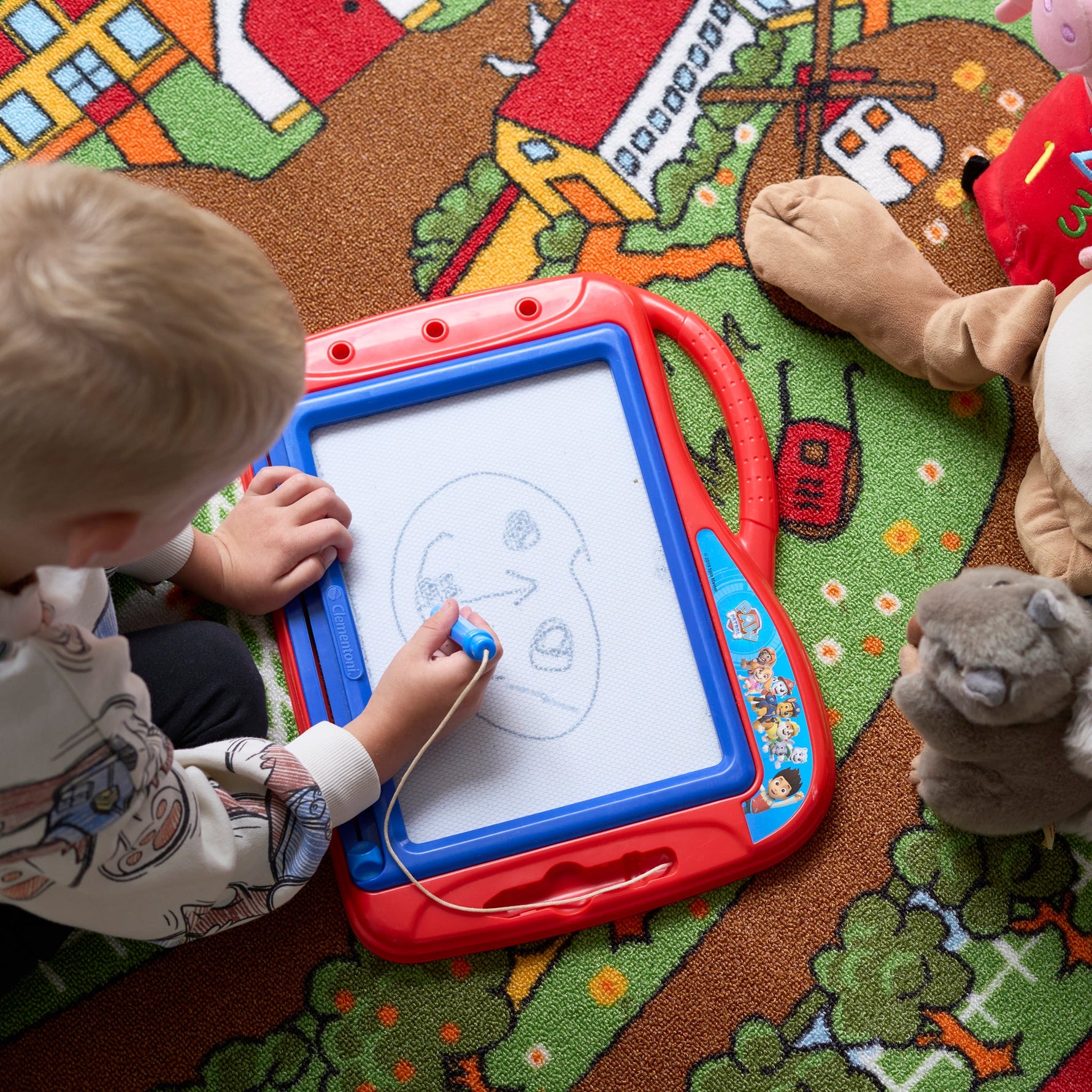 Farm Play Mat Nursery Play Room Non Slip Rug - Bargainia.com - 5056150233596