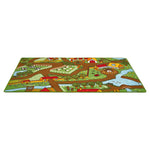 Farm Play Mat Nursery Play Room Non Slip Rug - Bargainia.com - 5056150233596