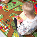 Farm Play Mat Nursery Play Room Non Slip Rug - Bargainia.com - 5056150233596