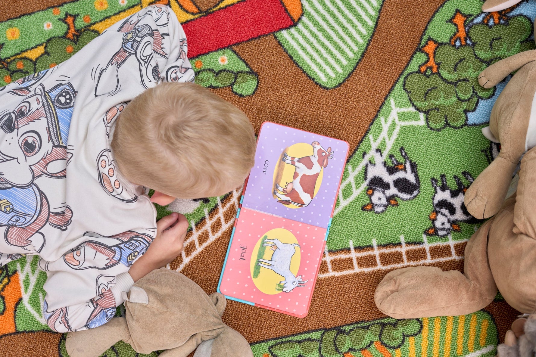 Farm Play Mat Nursery Play Room Non Slip Rug - Bargainia.com - 5056150233596