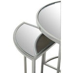 Farran Set of 5 Silver Finish Tables - Bargainia.com - 5018705496337