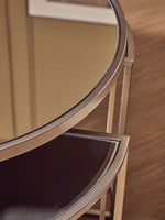 Farran Set of 5 Silver Finish Tables - Bargainia.com - 5018705496337