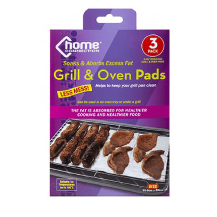 Fat Reducing Grill and Oven Pads - Pack of 3-5050565490445-Bargainia.com